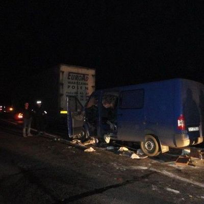 В ДТП с микроавтобусом в Брянской области погибла женщина - Брянск - Yansk.ru
