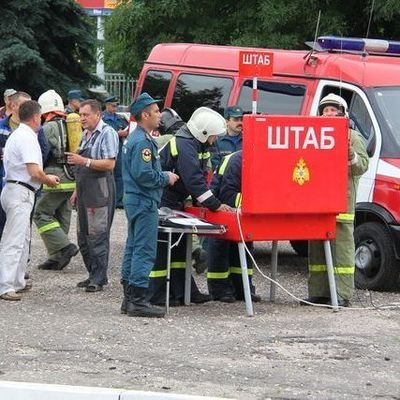 На здании гостиницы Брянск состоялось показательное пожарно-тактическое учение - Брянск - Yansk.ru