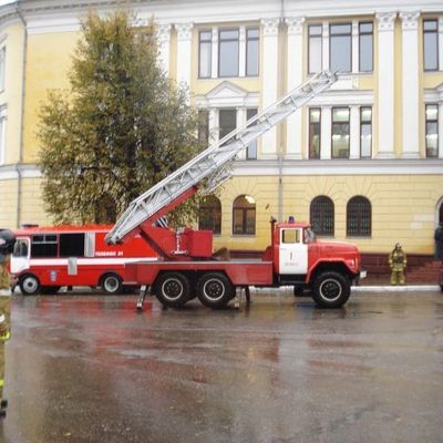 28 сентября прошло пожарно-тактическое учение в библиотеке - Брянск - Yansk.ru