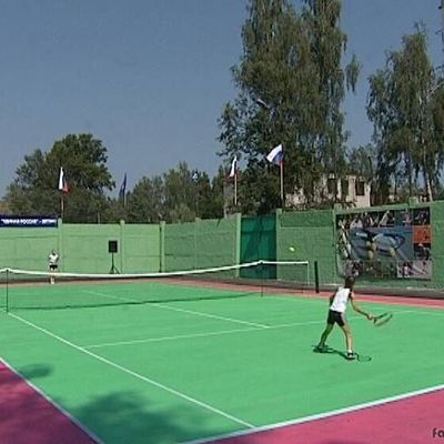 В Бежице открыт новый тенисный корт - Брянск - Yansk.ru