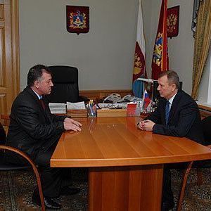 Николай Денин встретился с главой Комаричского района - Брянск - Yansk.ru