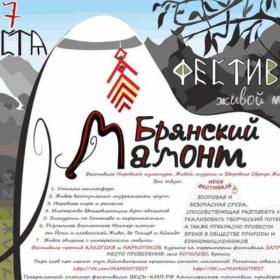 В Брянской области состоится фестиваль ЗОЖ, народной культуры и живой музыки - Брянск - Yansk.ru