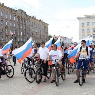 22 августа в Брянске пройдет велопробег ко Дню российского флага - Брянск - Yansk.ru
