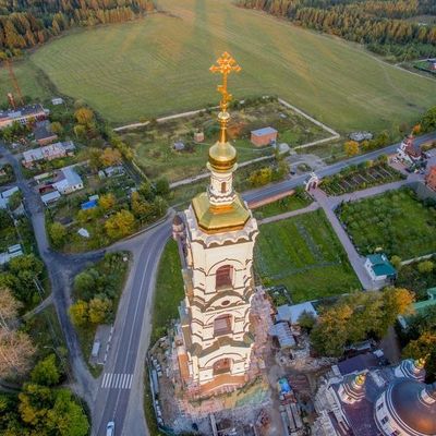 Восстановлена самая высокая в Подмосковье колокольня - Брянск - Yansk.ru