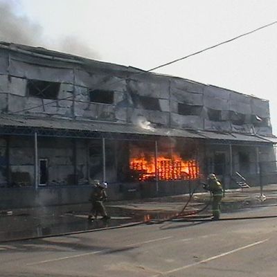 В Брянске на складе бытовой химии произошел пожар - Брянск - Yansk.ru
