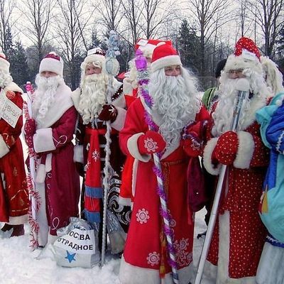 Прошел парад Дед Морозов - Брянск - Yansk.ru